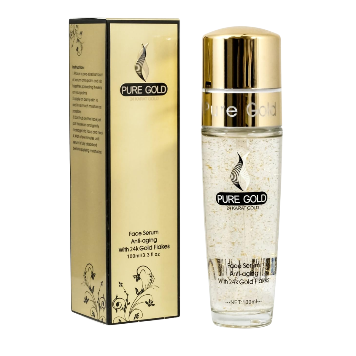 Pure Gold Anti-Aging Face Serum - 100 ml